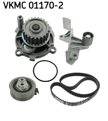 Pompa acqua + Kit cinghie dentate - VKMC 01170-2 SKF